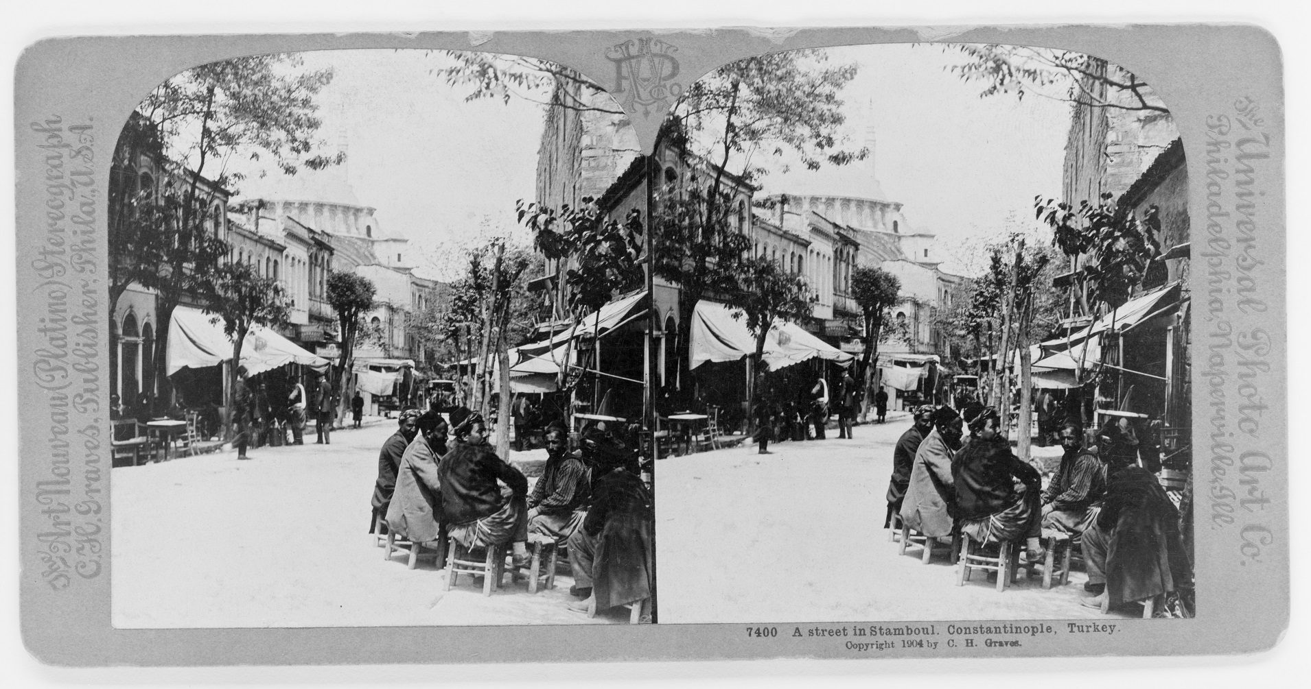 A street in Stamboul, Constantinople of Edmondo De Amicis