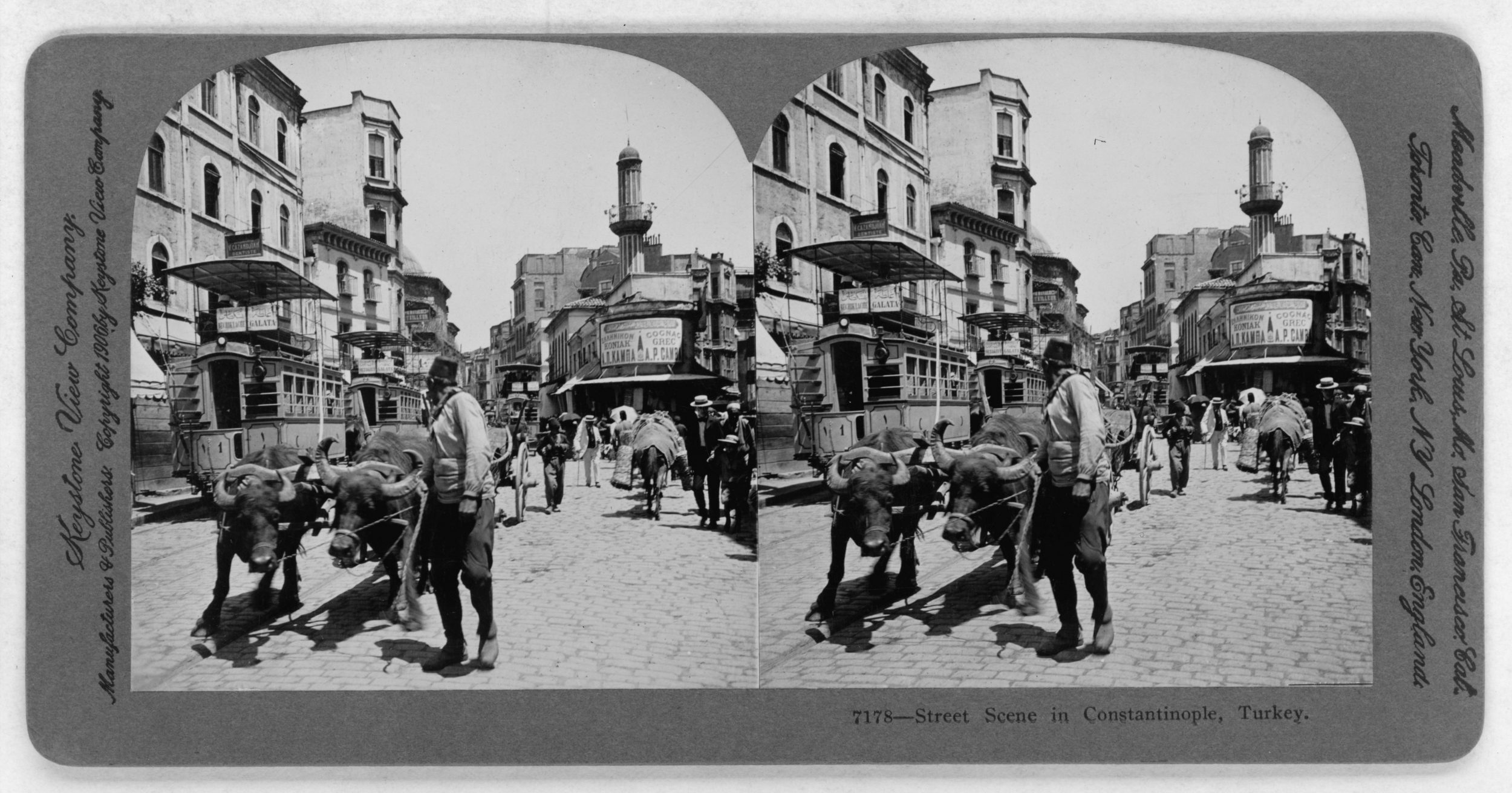 Street scene Constantinople of Edmondo De Amicis